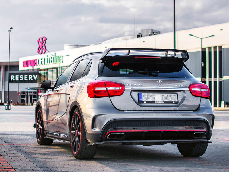 Maxton Design Spoiler Extension CAP Mercedes-benz GLA 45 AMG SUV (X156) Pre-facelift (2014-2017)