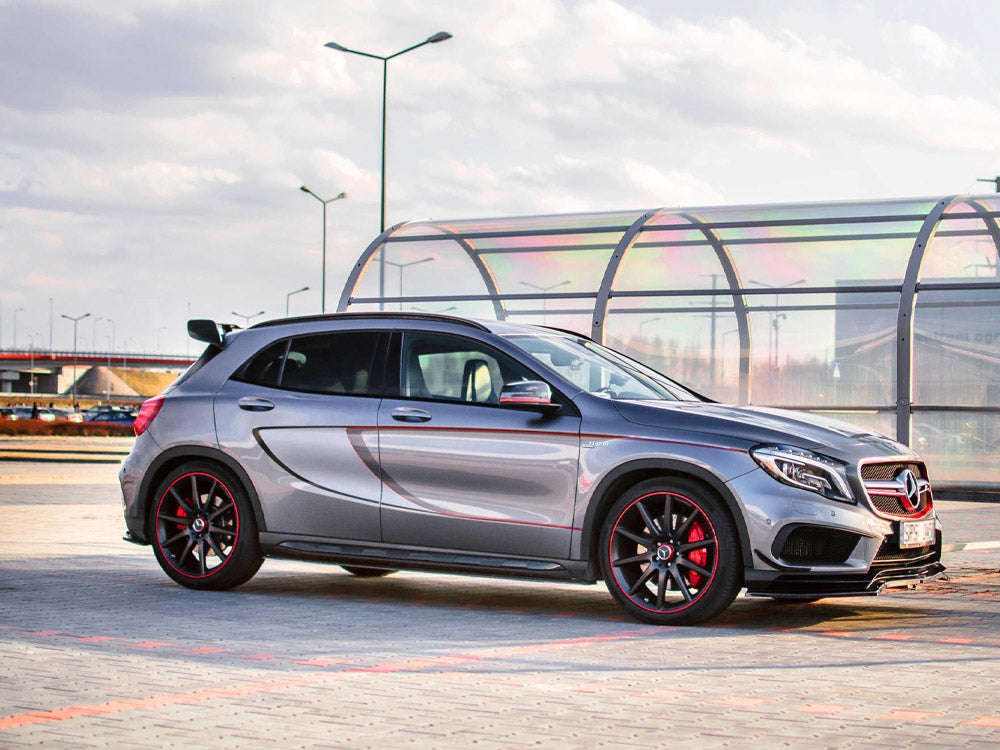 Maxton Design Side Skirts Splitters Mercedes-benz GLA 45 AMG SUV (X156) Pre-facelift (2014-2017) - Textured