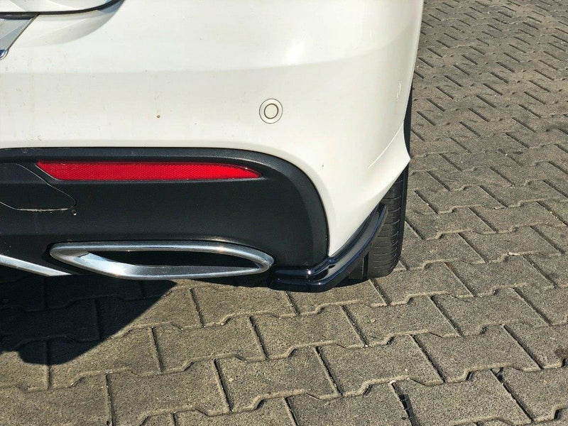 Maxton Design Rear Side Splitters Mercedes GLE W166 Amg-line (2015-2018) - Carbon Look