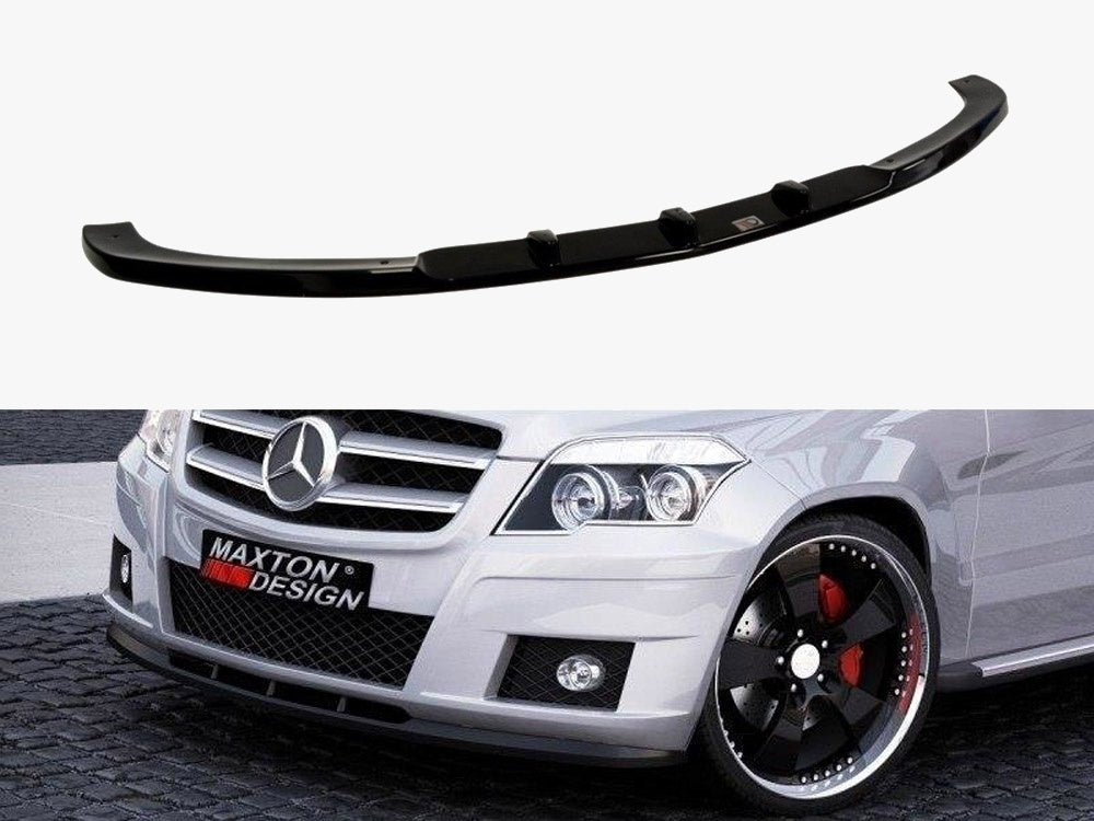 Maxton Design Front Splitter Mercedes GLK W204 (For Standard Bumper) - Textured