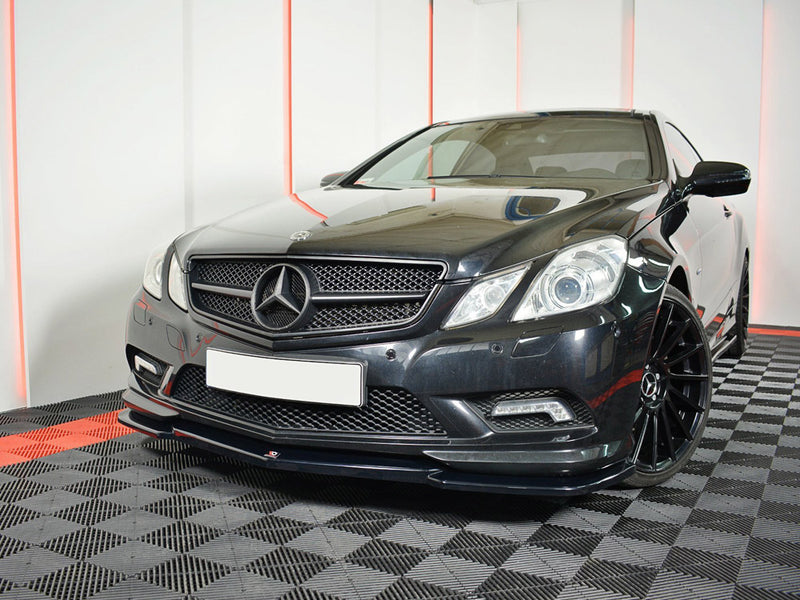 Maxton Design Front Splitter Mercedes E-Class W207 Coupe AMG Line