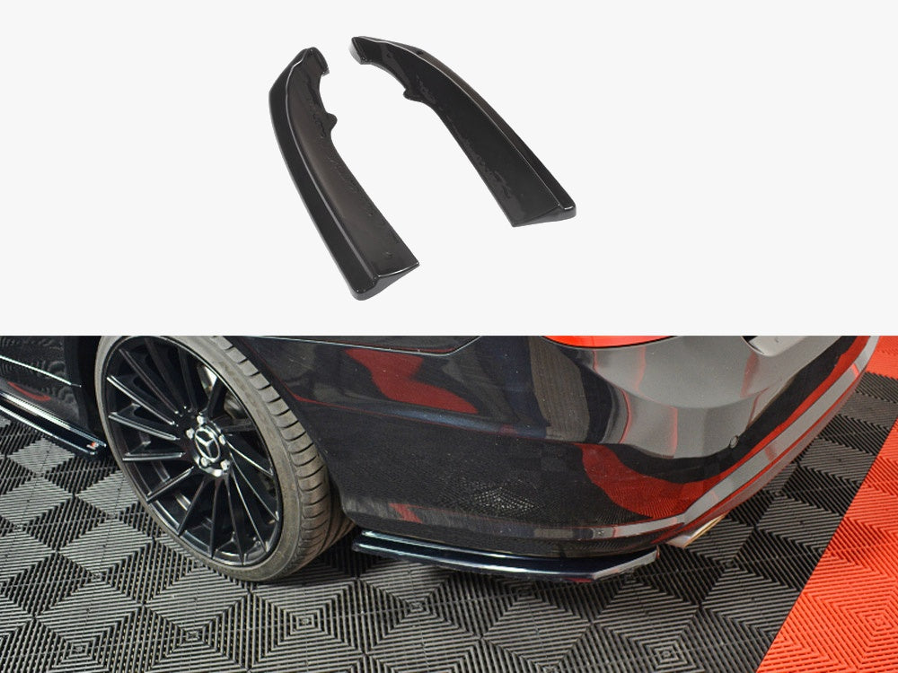 Maxton Design Rear Side Splitters Mercedes E-Class W207 Coupe AMG Line