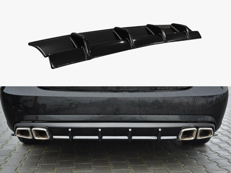 Maxton Design Rear Diffuser Mercedes E-Class 212 63 AMG