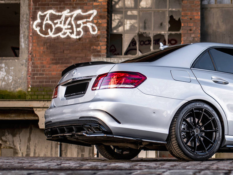 Maxton Design Spoiler Cap Mercedes E63 AMG / AMG-Line Sedan W212 Facelift