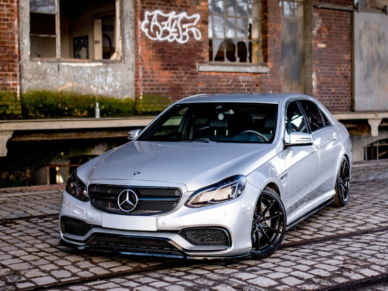 Maxton Design Side Skirts Diffusers Mercedes E63 AMG / AMG-Line Sedan W212 Facelift