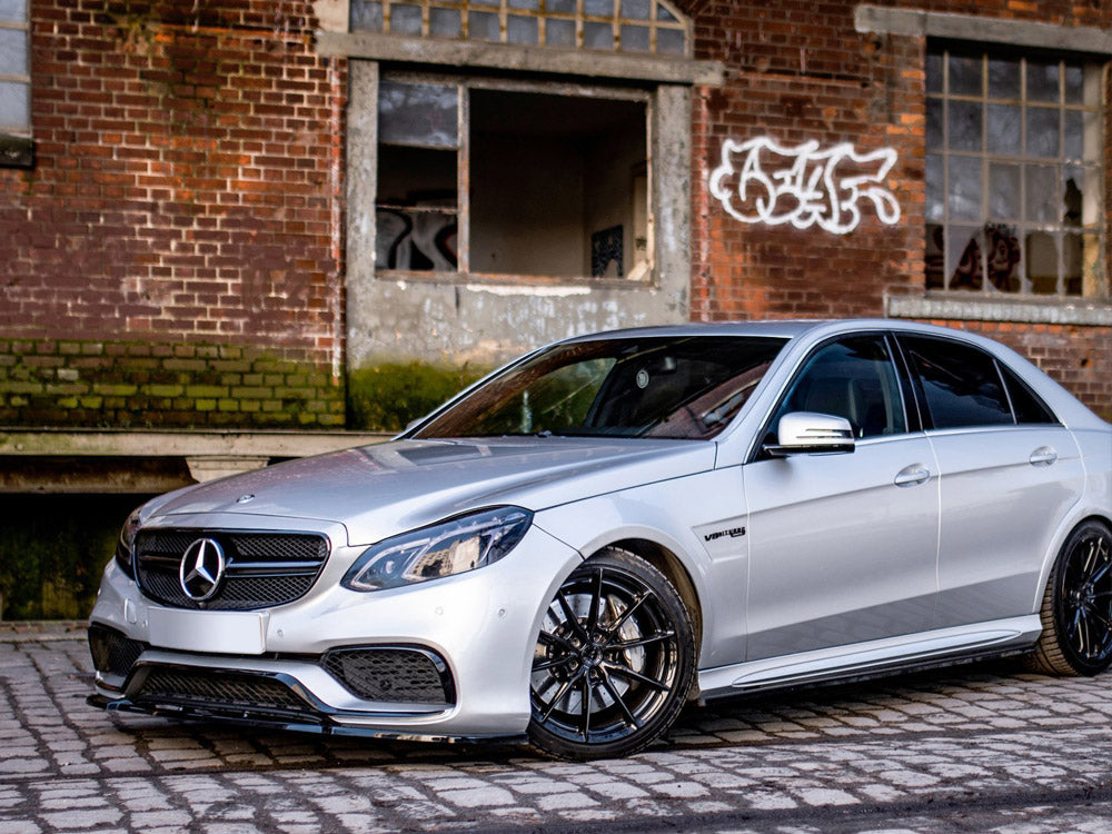 Maxton Design Side Skirts Diffusers Mercedes E63 AMG / AMG-Line Sedan W212 Facelift