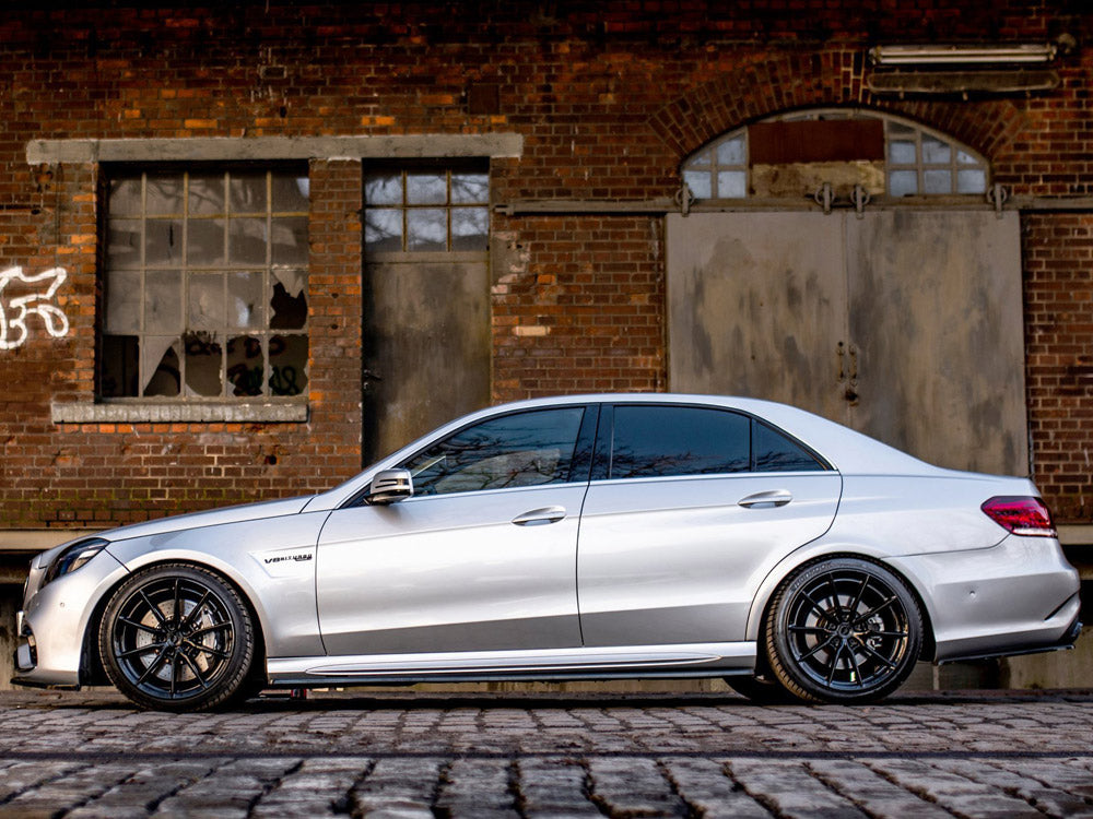 Maxton Design Side Skirts Diffusers Mercedes E63 AMG / AMG-Line Sedan W212 Facelift
