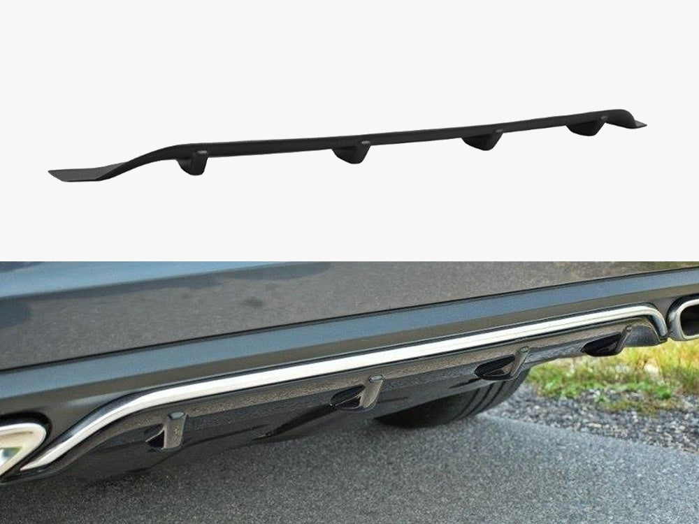 Maxton Design Rear Valance Mercedes - Benz E Coupe / Cabrio C207 Facelift / A207 Facelit - Carbon Look