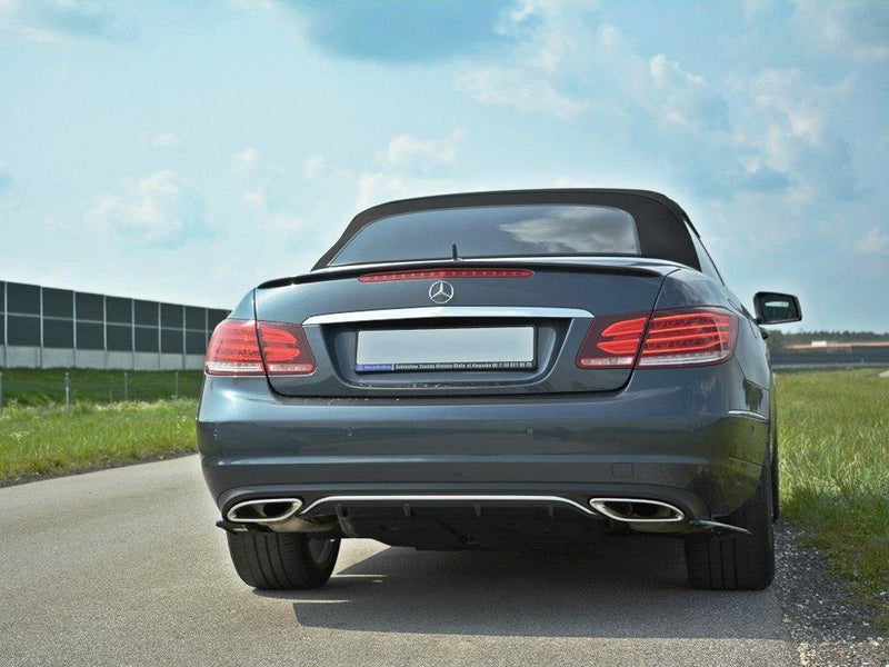 Maxton Design Rear Valance Mercedes - Benz E Coupe / Cabrio C207 Facelift / A207 Facelit - Textured