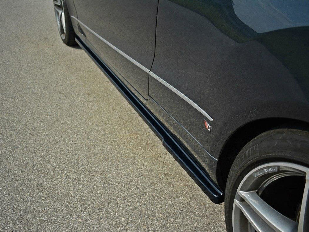 Maxton Design Side Skirts Diffusers Mercedes - Benz E Coupe / Cabrio C207 Facelift / A207 Facelit
