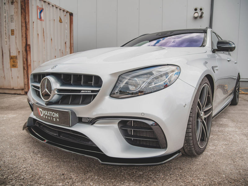 Maxton Design Front Splitter V.1 Mercedes E63 AMG Estate / Saloon S213 / W213