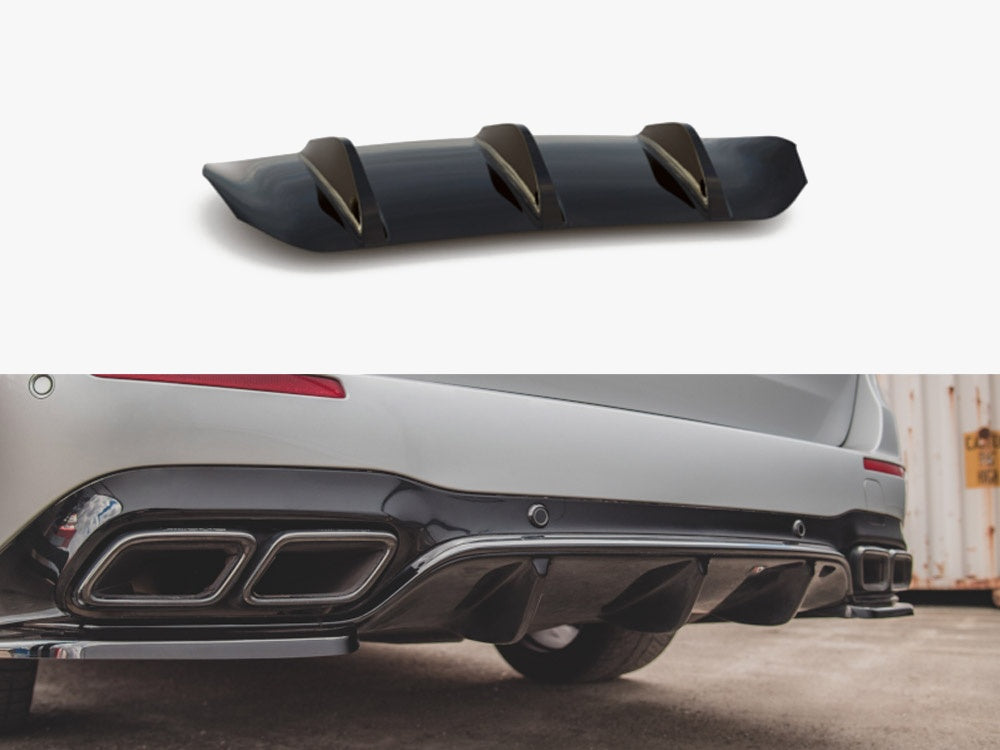 Maxton Design Rear Valance Mercedes E63 AMG Estate / Sedan S213 / W213