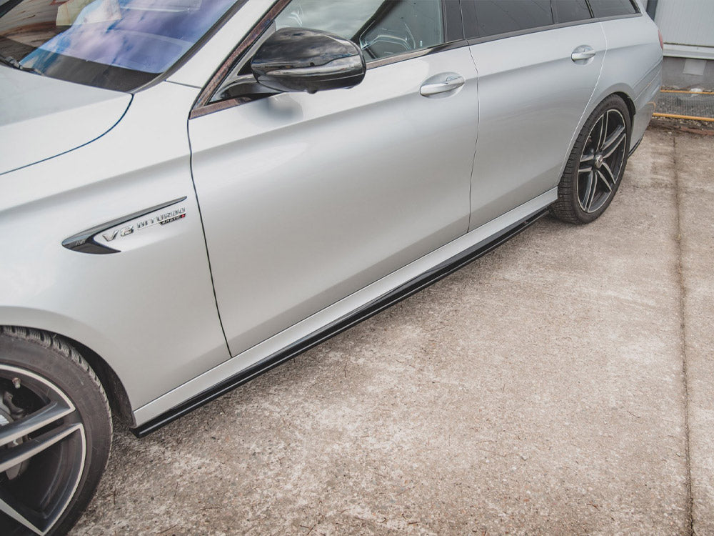 Maxton Design Side Skirt Diffusers Mercedes E63 AMG Estate / Sedan S213 / W213