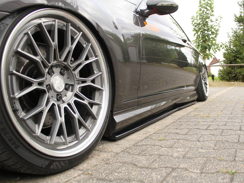 Maxton Design Side Skirts Diffusers Mercedes CL 500 C216 Amgline (2006-2010)