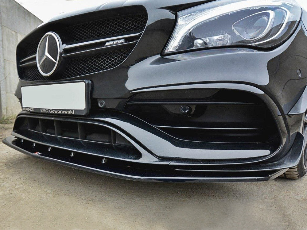 Maxton Design Front Splitter V.1 Mercedes CLA 45 AMG C117 (Facelift) (2017-UP)
