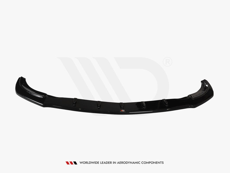 Maxton Design Front Splitter V.1 Mercedes-Benz CLA C117 AMG-Line Facelift - Carbon Look