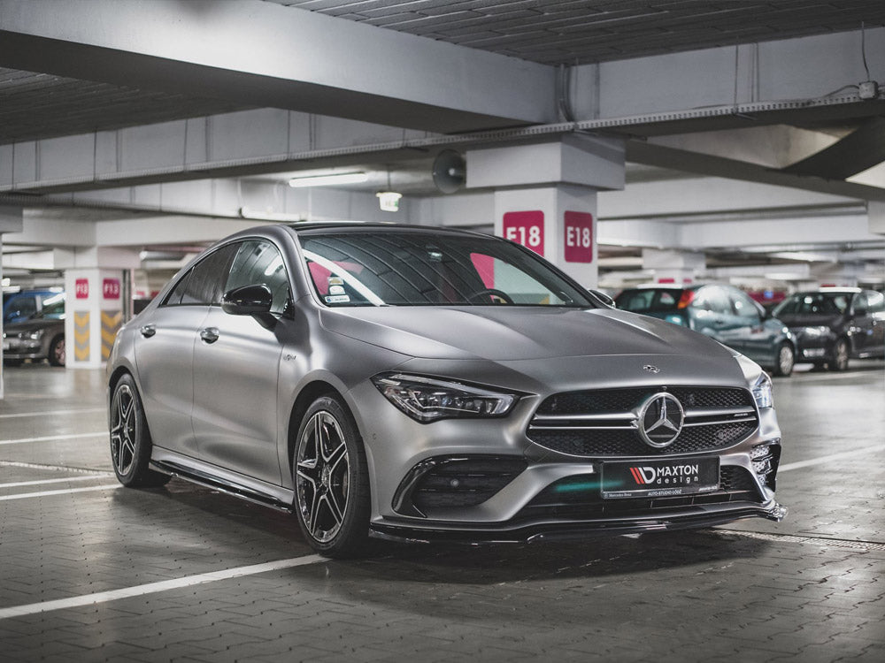 Maxton Design Front Splitter V.1 Mercedes-AMG CLA 35 Aero C118