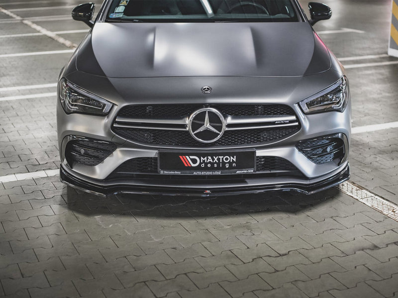 Maxton Design Front Splitter V.1 Mercedes-AMG CLA 35 Aero C118
