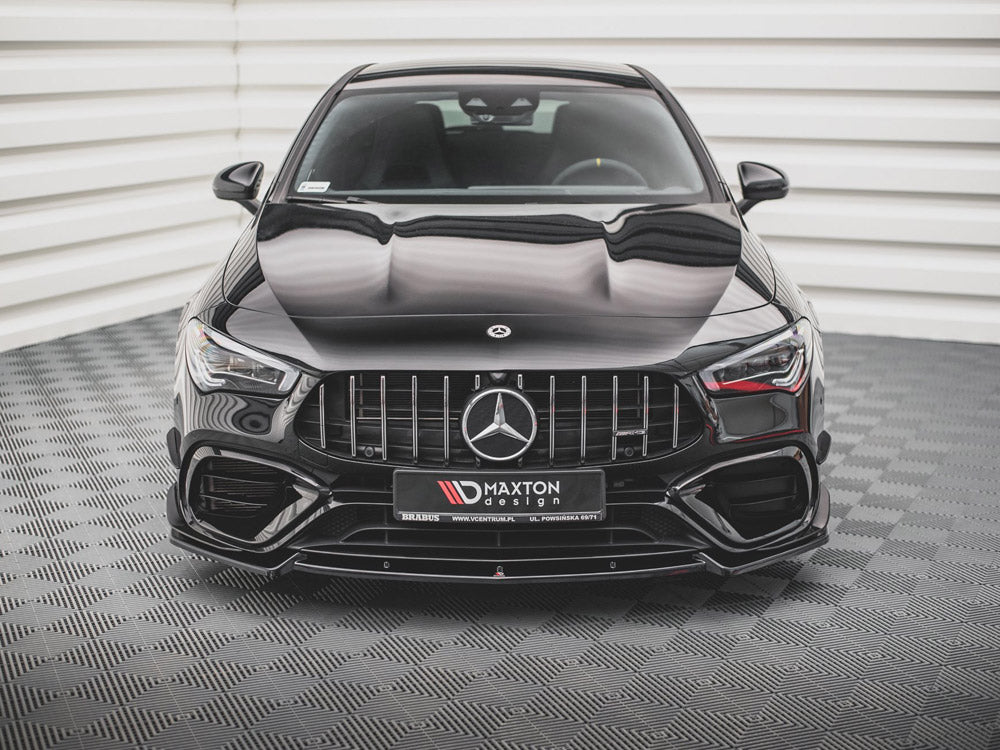 Maxton Design Front Splitter V.2 Mercedes-AMG CLA 45 Aero C118