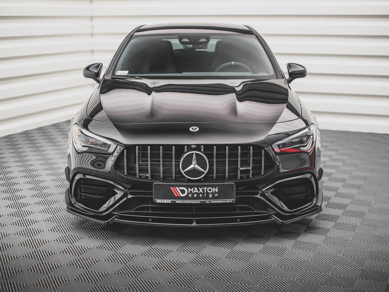 Maxton Design Front Splitter V.2 Mercedes-AMG CLA 45 Aero C118