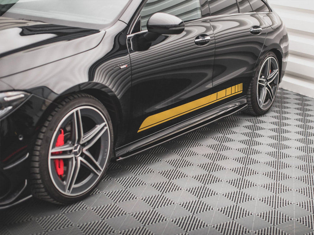 Maxton Design Side Skirts Diffusers Mercedes-AMG CLA 35 / 45 C118