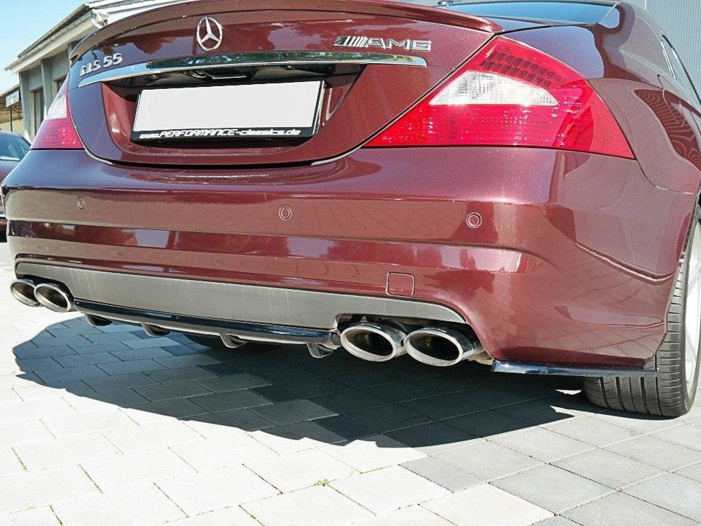 Maxton Design Rear Valance Mercedes CLS C219 55 AMG (2004-2006)