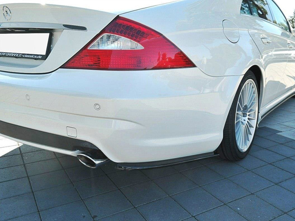 Maxton Design Rear Side Splitters Mercedes CLS C219 55AMG (2004-2006)