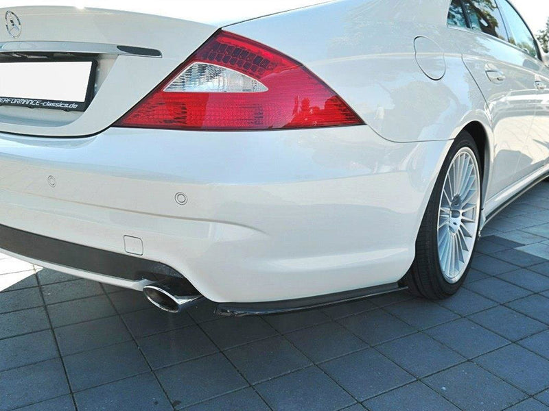 Maxton Design Rear Side Splitters Mercedes CLS C219 55AMG (2004-2006)