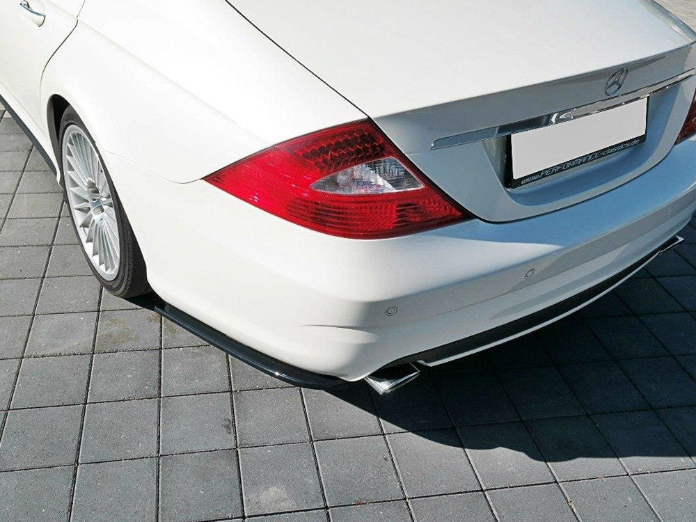 Maxton Design Rear Side Splitters Mercedes CLS C219 55AMG (2004-2006)