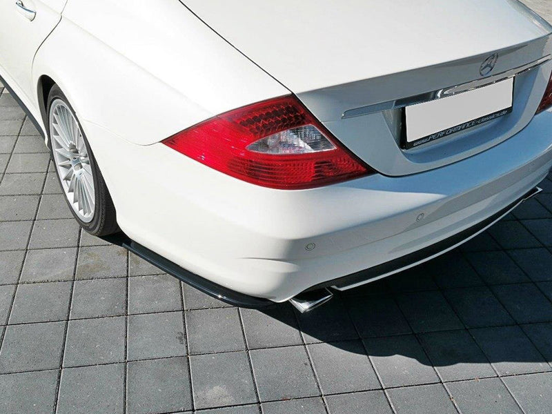 Maxton Design Rear Side Splitters Mercedes CLS C219 55AMG (2004-2006)