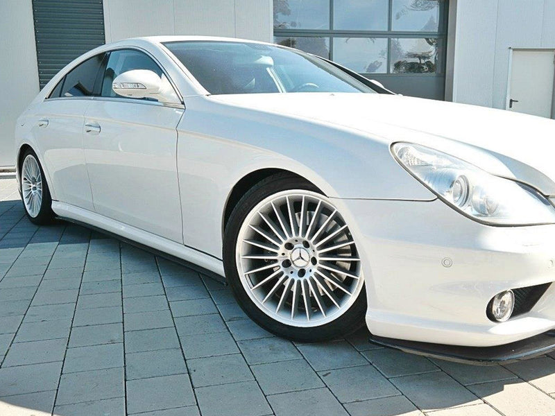 Maxton Design Side Skirts Diffusers Mercedes CLS C219 55AMG (2004-2006)