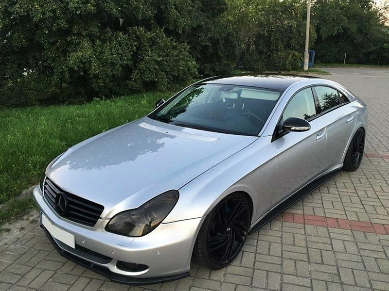Maxton Design Front Splitter Mercedes CLS C219 Standard Bumper (2004-2008)