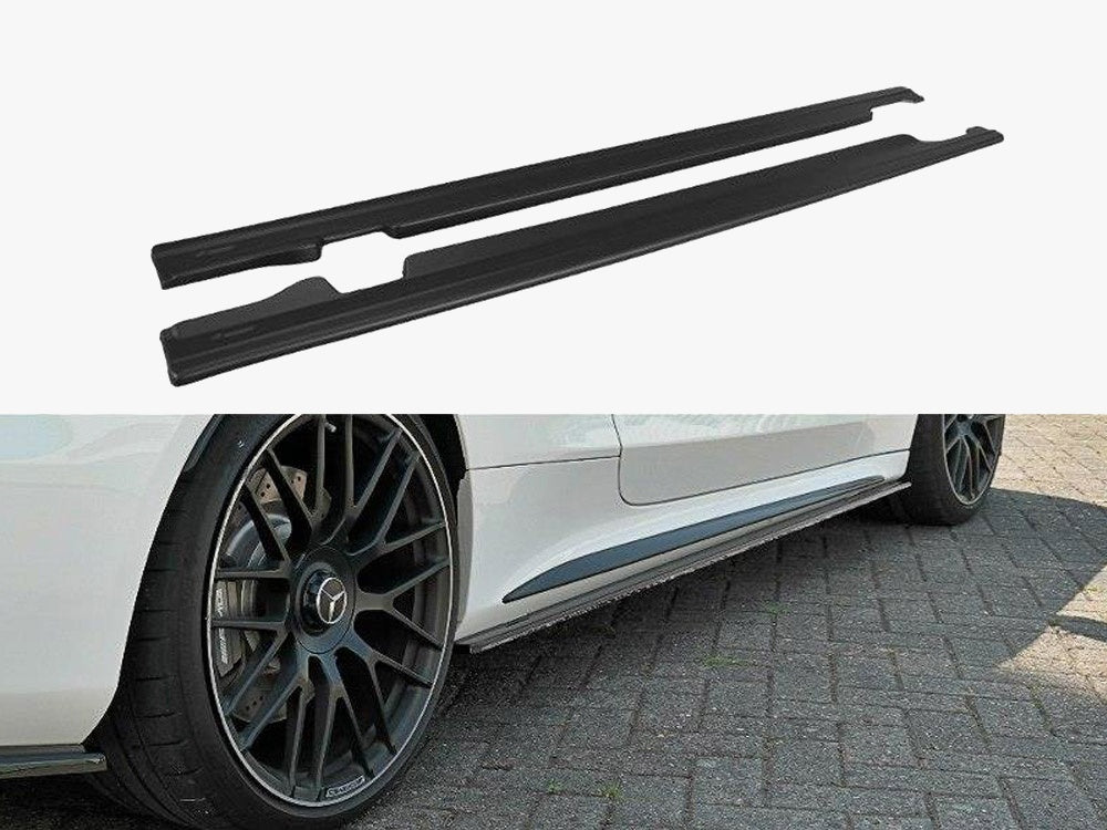 Maxton Design Side Skirts Splitters Mercedes C 205 63 AMG Coupe (2016-2018)