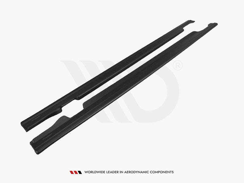 Maxton Design Side Skirts Splitters Mercedes C 205 63 AMG Coupe (2016-2018)