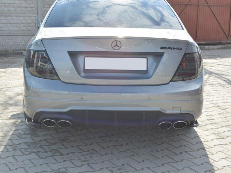 Maxton Design Rear Side Splitters Mercedes-Benz C Sedan / Estate AMG-Line W204 / S204