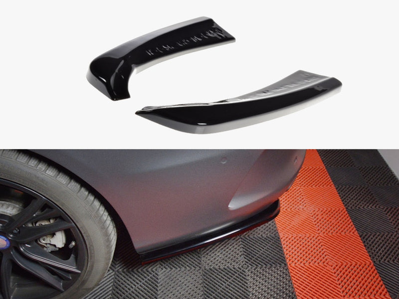 Maxton Design Rear Side Splitters Mercedes C-class W205 Coupe Amg-line (2015-2018)