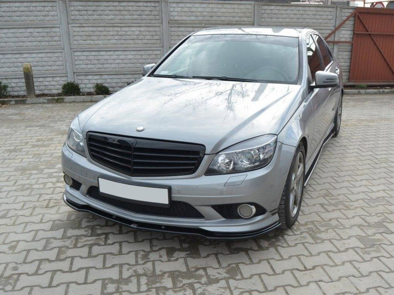 Maxton Design Front Splitter Mercedes-Benz C Sedan / Estate AMG-Line W204 / S204