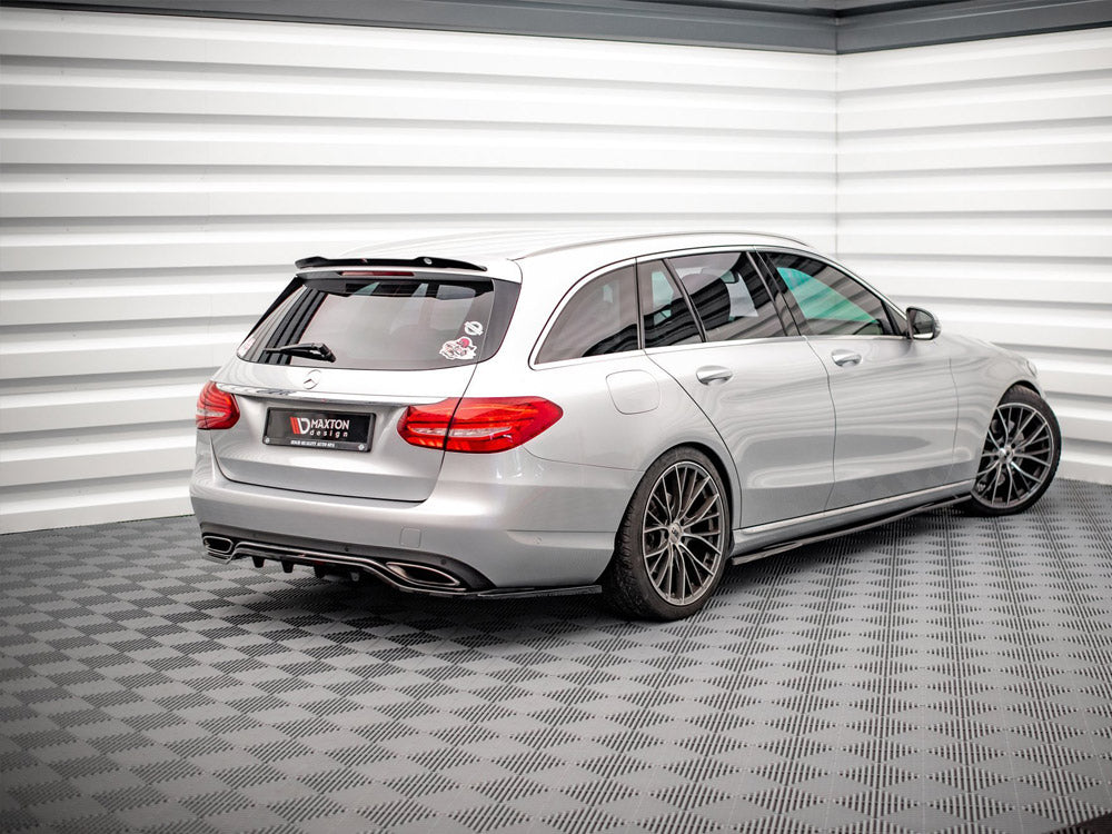 Maxton Design Rear Splitter (Vertical Bars) Mercedes C W205 Estate