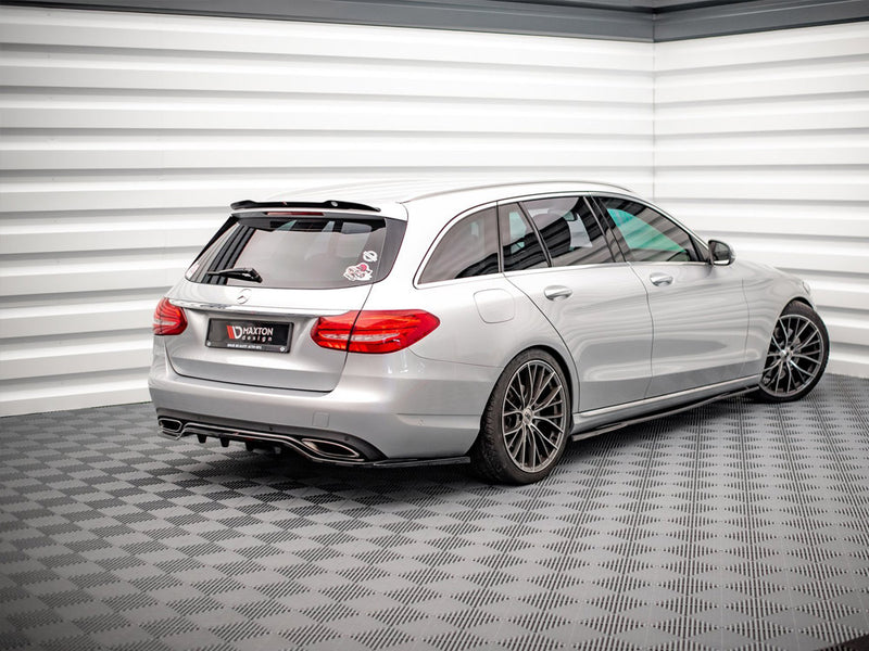 Maxton Design Rear Splitter (Vertical Bars) Mercedes C W205 Estate