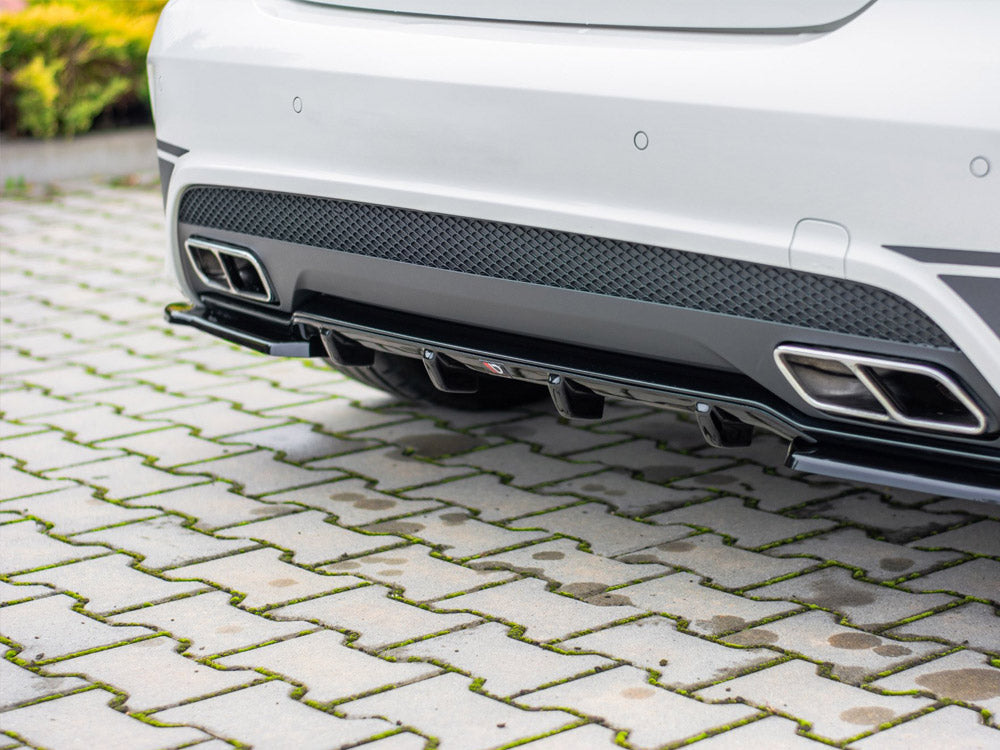Maxton Design Rear Valance Mercedes A45 AMG W176 - Textured