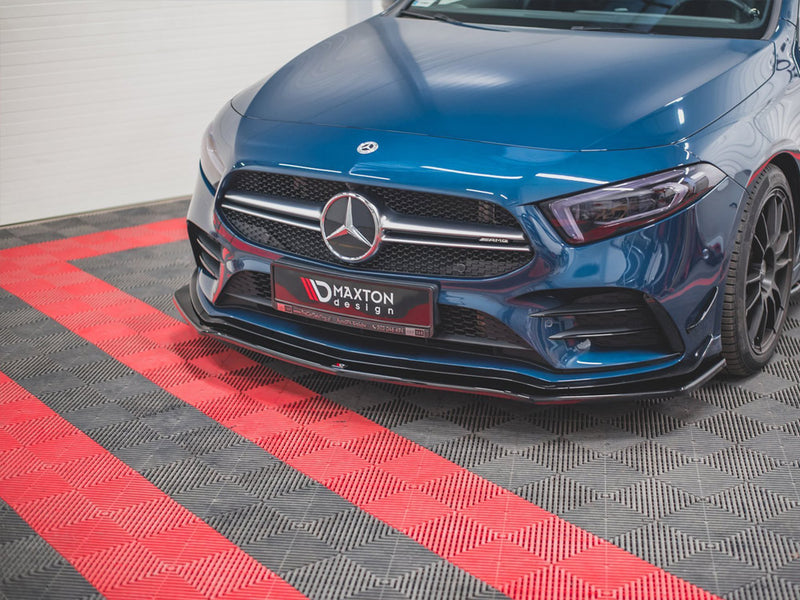 Maxton Design Front Splitter V.1 Mercedes A35 AMG AERO W177