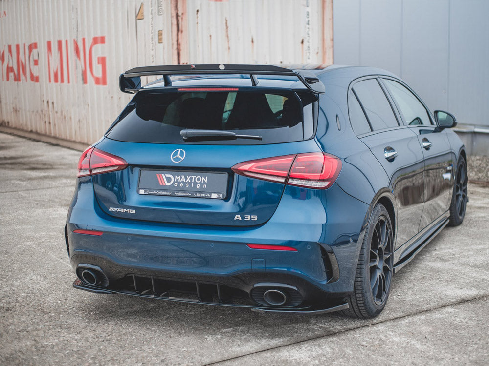 Maxton Design Spoiler Side Extensions Mercedes A35 / A45 AMG Hatchback W177