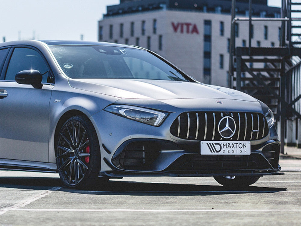 Maxton Design Front Splitter V.2 Mercedes AMG A 45 S Aero Pack W177