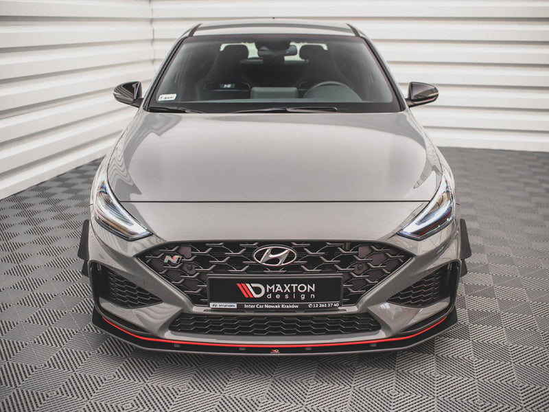 Maxton Design Front Bumper Wings (Canards) Hyundai I30 N / I30 N-Line Hatchback / Fastback Mk3 Facelift