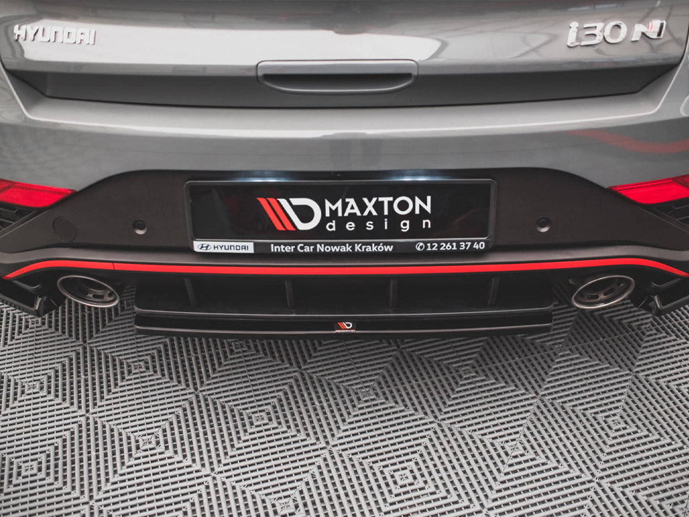 Maxton Design Rear Splitter Hyundai I30 N Hatchback Mk3 Facelift
