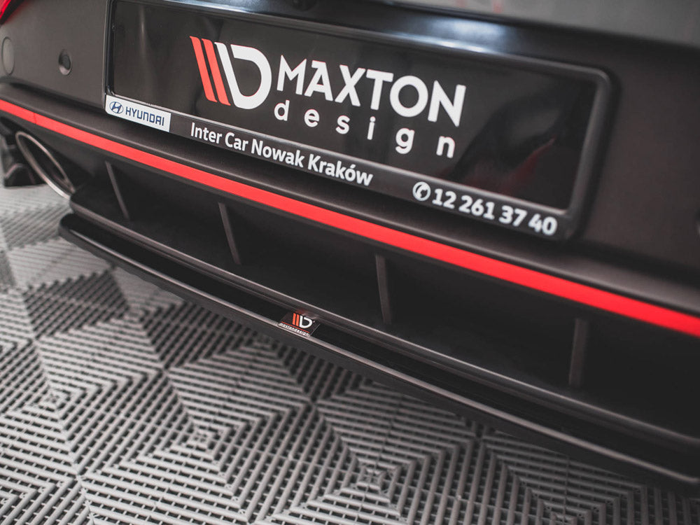 Maxton Design Rear Splitter Hyundai I30 N Hatchback Mk3 Facelift