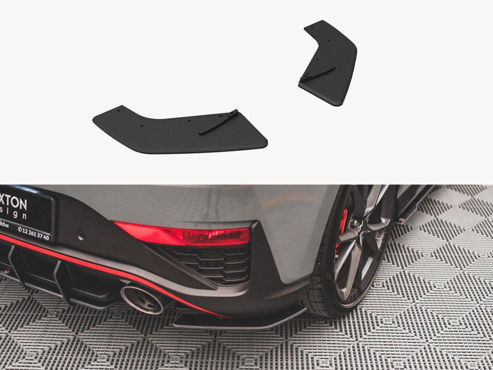 Maxton Design Street PRO Rear Side Splitters Hyundai I30 N Hatchback Mk3 Facelift