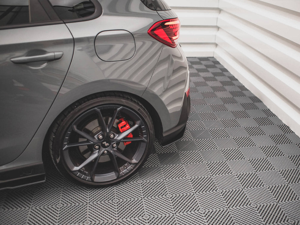 Maxton Design Street PRO Rear Side Splitters Hyundai I30 N Hatchback Mk3 Facelift