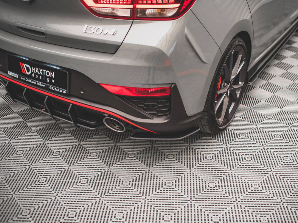 Maxton Design Street PRO Rear Side Splitters Hyundai I30 N Hatchback Mk3 Facelift