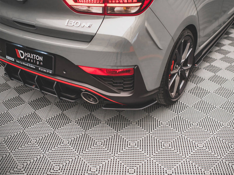 Maxton Design Street PRO Rear Side Splitters Hyundai I30 N Hatchback Mk3 Facelift